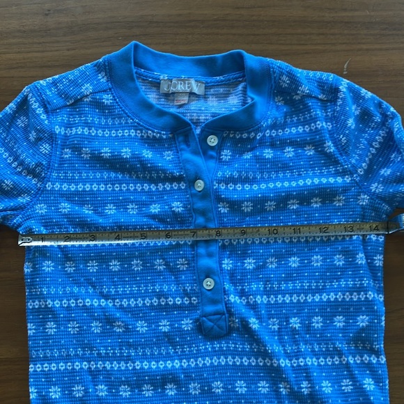 J Crew blue pjs - size xxs - Picture 5 of 7